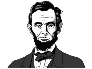 リンカーンのイラスト